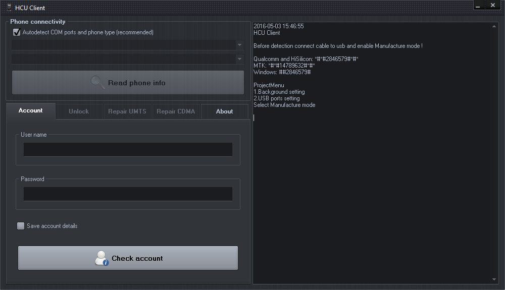 Huawei Bootloader Code Read Via Testpoint Hcu Client